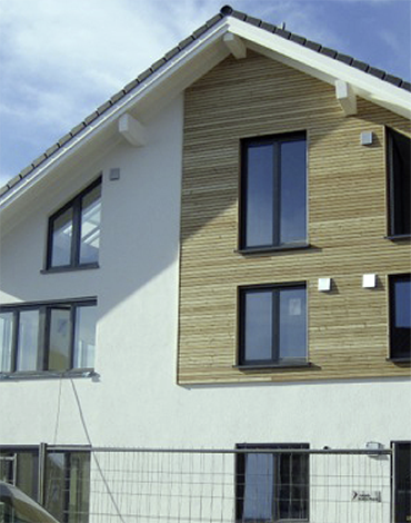 Neubau einer Doppelhaushälfte in München