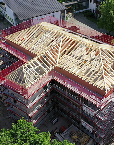 Neubau eines Mehrfamilienhauses mit 14 Wohnungen am Chiemsee